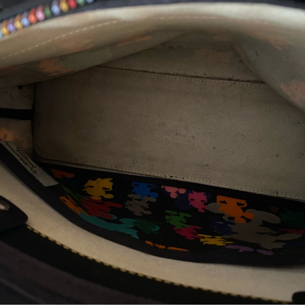 ADORABLE Dooney & Bourke Multicolor Mickey Mouse Tote - Picture 8 of 14